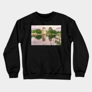 Bisham Church By The Thames Crewneck Sweatshirt